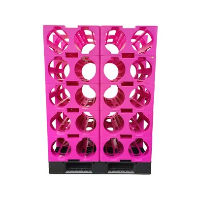 Plastik Waasser Fläsch Stockage Racks